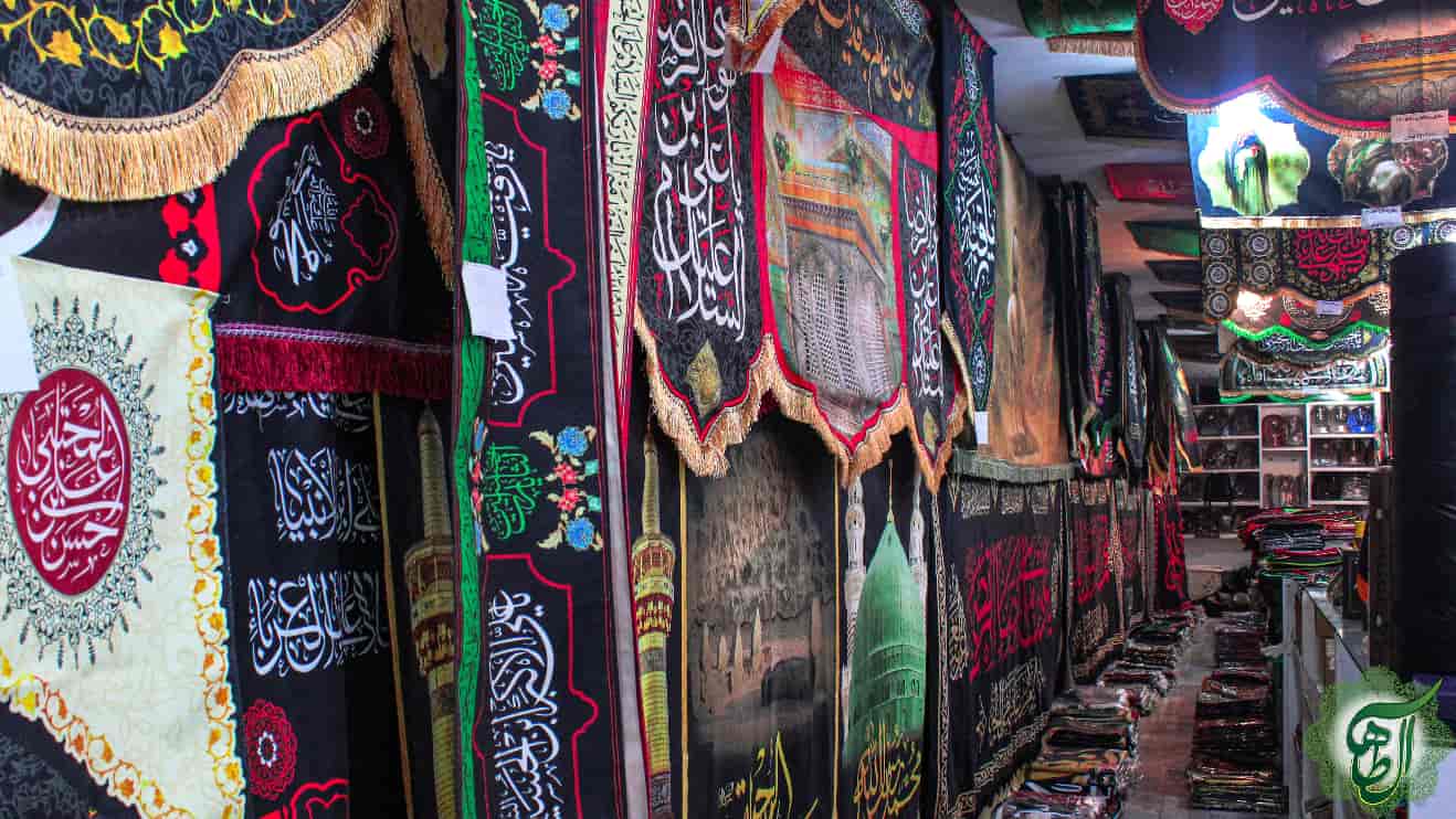 پرچم های مخمل سابلی میشن